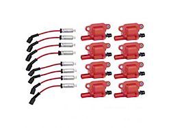 Performance Ignition Coil Kit; Square Style (14-25 V8 Sierra 1500)