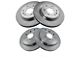 Plain Vented 6-Lug Rotors; Front and Rear (99-06 Sierra 1500)