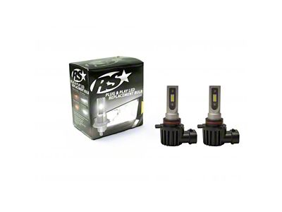 PNP Series Super LUX LED Headlight Bulbs; Low Beam; 9012 (14-15 Sierra 1500)
