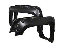 Pocket Rivet Fender Flares; Smooth (16-18 Sierra 1500)