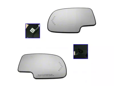 Power Heated Turn Signal Mirror Glass (03-06 Sierra 1500)