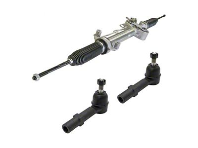 Power Rack and Pinion Assembly with Front Outer Tie Rods (07-13 Sierra 1500)