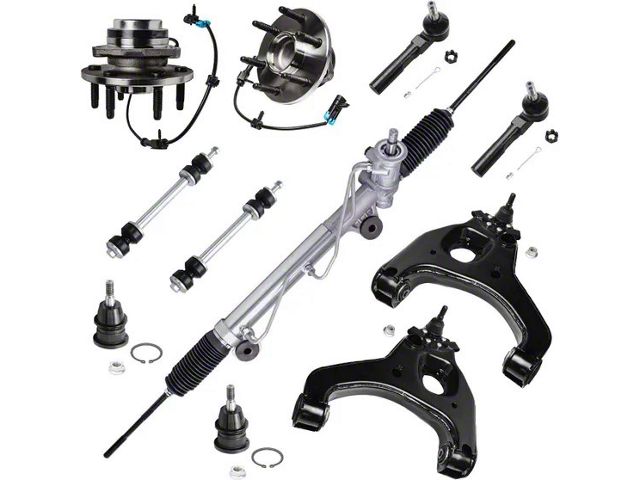 Power Steering Rack and Pinion with Lower Control Arms (99-06 2WD Sierra 1500)