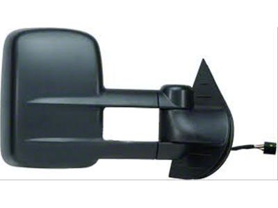 Replacement Powered Telescoping Towing Mirror; Passenger Side (07-13 Sierra 1500)