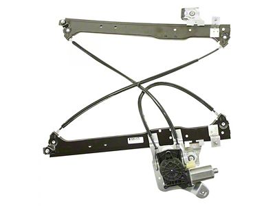 Replacement Power Window Regulator with Motor; Rear Passenger Side (04-06 Sierra 1500 Crew Cab)