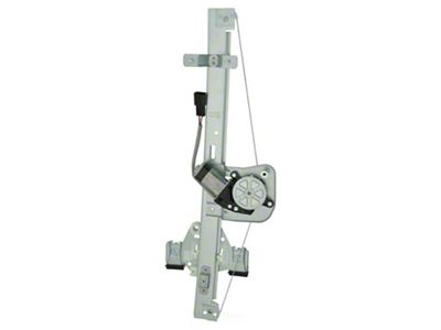 Power Window Regulator; Rear Driver Side (07-13 Sierra 1500 Extended Cab)