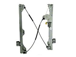 Power Window Regulator; Rear Driver Side (07-13 Sierra 1500 Crew Cab)