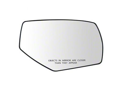 Powered Convex Mirror Glass; Passenger Side (15-17 Sierra 1500)