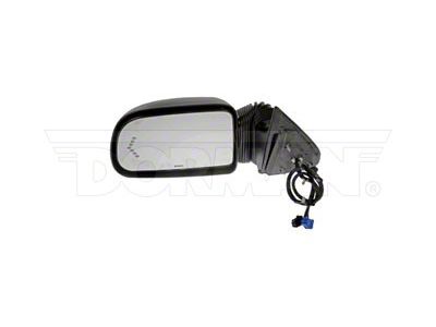 Powered Heated Camper Mirror with Turn Signals; Driver Side (03-05 Sierra 1500)