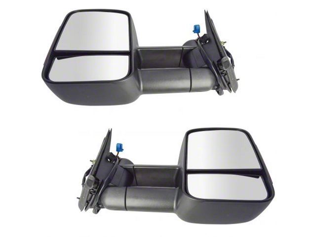 Powered Heated Manual Folding Towing Mirrors with Amber Turn Signal Lens (03-06 Sierra 1500)