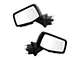 Powered Heated Memory Power Folding Mirrors with Blind Spot Detection, Puddle Lights and Temperature Sensor; Textured Black (19-24 Sierra 1500)