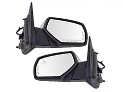 Powered Heated Memory Side Mirrors with Chrome Cap (14-18 Sierra 1500)