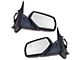 Powered Heated Memory Side Mirrors with Puddle Lights; Textured Black (14-18 Sierra 1500)