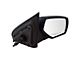 Powered Heated Memory Side Mirrors with Puddle Lights; Textured Black (14-18 Sierra 1500)