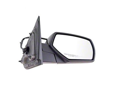 Powered Heated Mirror; Paint to Match Black; Passenger Side (14-18 Sierra 1500)