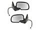 Powered Heated Mirrors with Puddle Lights; Gloss Black (03-06 Sierra 1500)