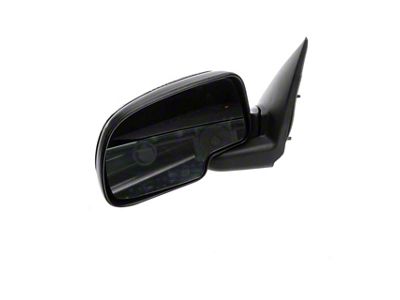 Powered Heated Side Mirror; Driver Side; Chrome (99-02 Sierra 1500)
