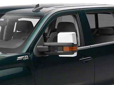 Chrome Tow Mirror Covers For 1999-2016 Chevy Silverado / GMC Sierra – No Signal