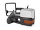 Powered Heated Towing Mirrors with Ambient Temp Sensor and Amber LED Turn Signals; Chrome (14-16 Sierra 1500)