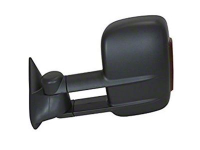 Replacement Powered Heated Towing Mirror with Turn Signal; Driver Side (03-06 Sierra 1500)