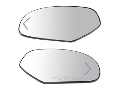 Powered Heated Turn Signal Mirror Glass; Driver and Passenger Side (07-13 Sierra 1500)