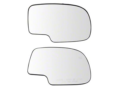 Powered Mirror Glass; Driver and Passenger Side (99-06 Sierra 1500)