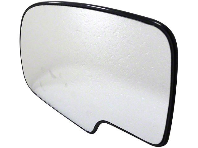 Powered Non-Heated Side Mirror Glass; Driver Side (99-02 Sierra 1500)