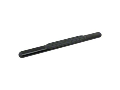 Premier 4 Oval Nerf Side Step Bars with Mounting Kit; Black (99-13 Sierra 1500 Regular Cab)