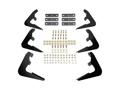 Premier Oval Side Step Bar Mounting Kit (19-24 Sierra 1500 Double Cab, Crew Cab)