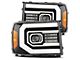 PRO-Series Projector Headlights; Jet Black Housing; Clear Lens (07-13 Sierra 1500)
