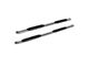 Pro Traxx 4-Inch Oval Side Step Bars; Stainless Steel (19-24 Sierra 1500 Double Cab)