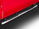 Pro Traxx 4-Inch Oval Side Step Bars; Stainless Steel (19-24 Sierra 1500 Crew Cab)