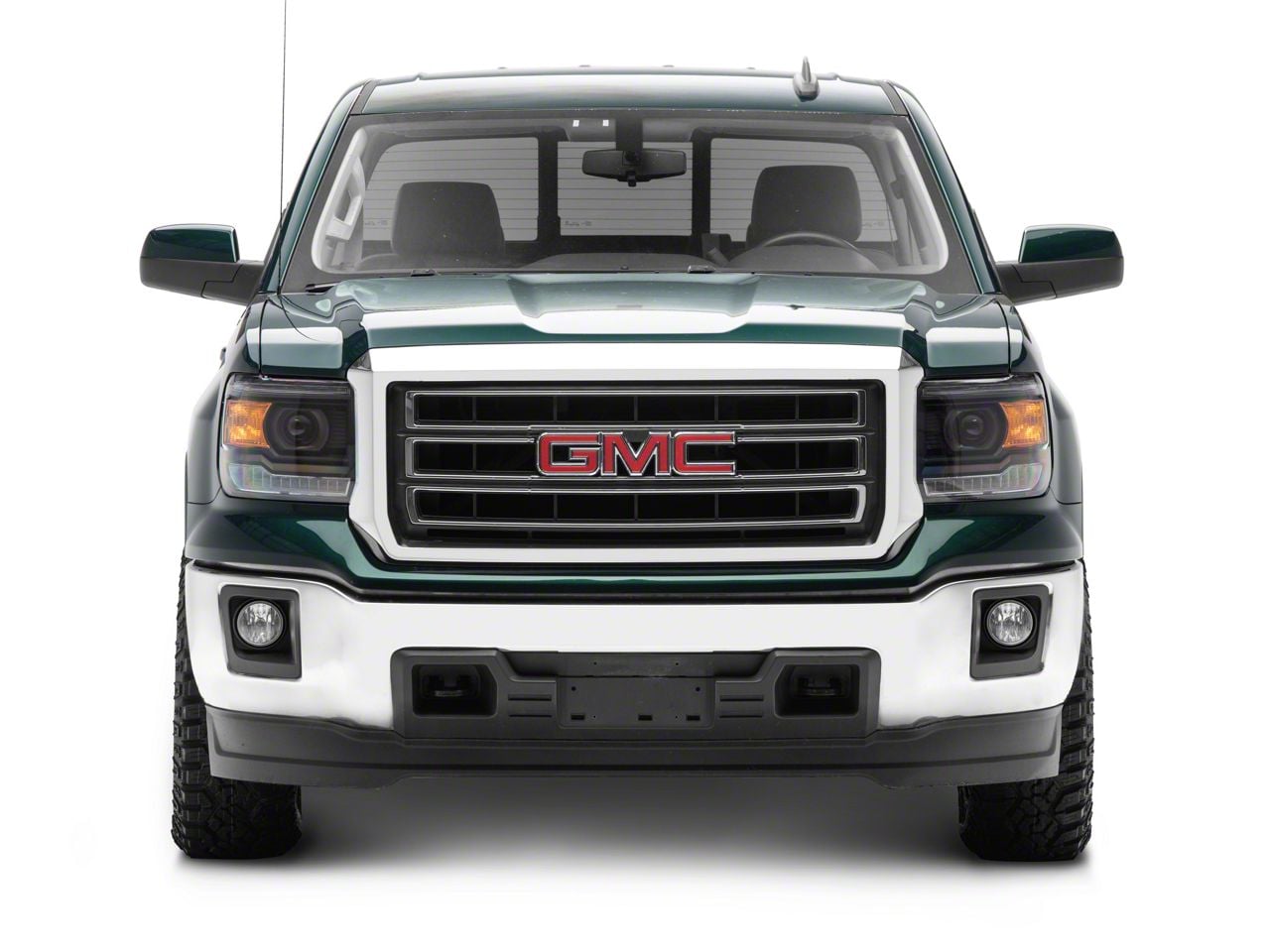 Aazon.co: [For 2014-2018 GC Sierra 1500 2500HD 3500HD Non-LED DRL