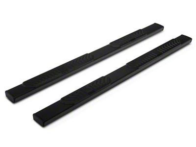 Westin R5 Nerf Side Step Bars; Textured Black (19-24 Sierra 1500 Double Cab)