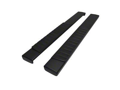 R7 Nerf Side Step Bars; Black (19-25 Sierra 1500 Regular Cab)