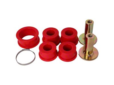 Rack and Pinion Bushing Set; Red (07-13 Sierra 1500)