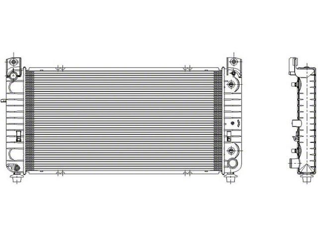 Replacement Radiator (05-06 Sierra 1500; 07-11 V8 Sierra 1500)