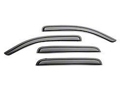Rain Guards; Smoke (19-25 Sierra 1500 Crew Cab)