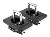 Raised Fit Retractable Tie-Down Anchors; Front Only; Set of Two (14-26 Sierra 1500 w/ Rail Cap Trim)