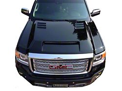 Ram Air Hood; Unpainted (14-18 Sierra 1500)