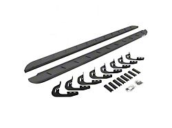 Go Rhino RB10 Slim Running Boards; Protective Bedliner Coating (14-18 Sierra 1500 Double Cab)