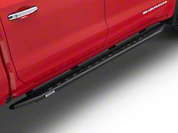 Go Rhino RB20 Slim Running Boards; Protective Bedliner Coating (19-26 Sierra 1500 Crew Cab)