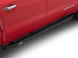 Go Rhino RB20 Slim Running Boards; Textured Black (19-25 Sierra 1500 Crew Cab)