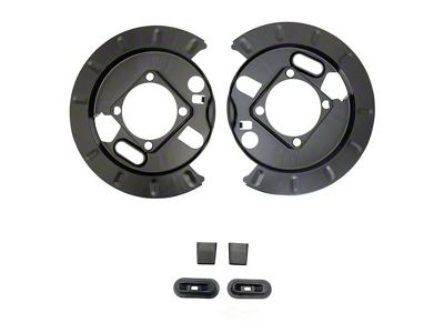 Rear Brake Rotor Backing Plates (99-06 Sierra 1500 Regular Cab, Extended Cab)