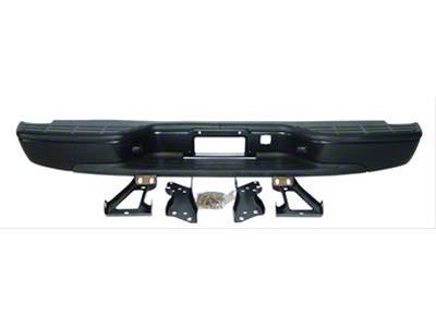 Replacement Rear Bumper; Black (99-06 Sierra 1500 Fleetside)