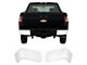 Rear Bumper Cover; Not Pre-Drilled for Backup Sensors; Gloss White (07-13 Sierra 1500)
