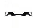 Rear Bumper Cover; Not Pre-Drilled for Backup Sensors; Gloss Black (19-25 Sierra 1500 w/ Factory Dual Exhaust)