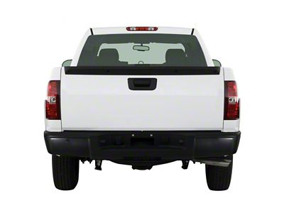 Rear Bumper Cover; Pre-Drilled for Backup Sensors; Paintable ABS (07-13 Sierra 1500)