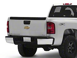 Rear Bumper; Not Pre-Drilled for Backup Sensors; Chrome (07-13 Sierra 1500)