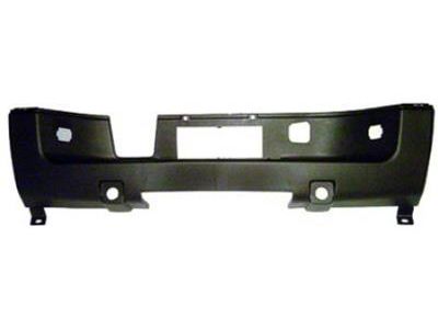 Replacement Rear Bumper Step Pad; Center; Pre-Drilled for Backup Sensors (07-13 Sierra 1500)